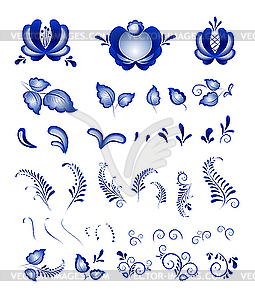 Russian ornaments - vector clipart