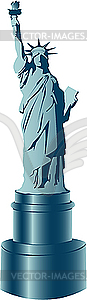 Statue of Liberty - vector clipart