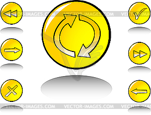 Web symbol set - vector clip art