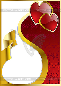 Valentine`s hearts - vector clipart