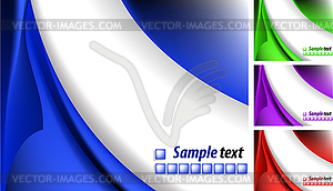 Color abstract background - vector image