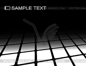 Black and white abstract background - vector image