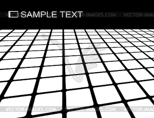 Black and white abstract background - vector image