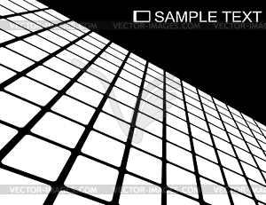 Black and white abstract background - vector image