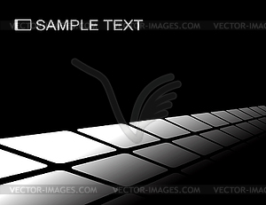 Black and white abstract background - vector clip art