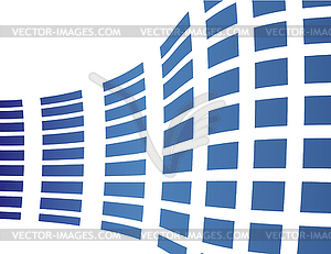 Blue abstract background - vector clip art