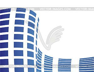 Blue abstract background - vector image