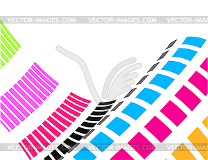 Красочные абстрактного фона - изображение в векторе / векторный клипарт