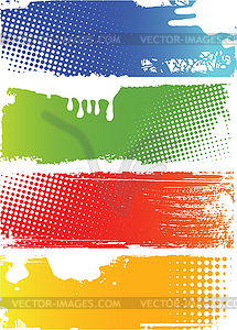 Grunge banners  - vector clip art