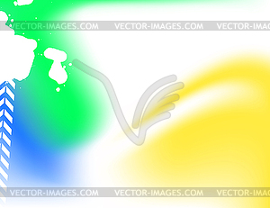 Abstract color background - vector clipart