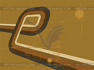 Brown abstract background - vector clipart