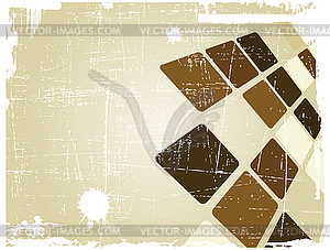 Brown abstract background - vector clip art
