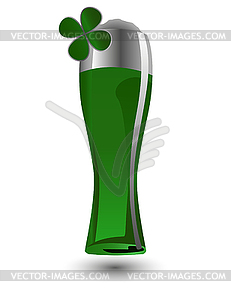 Glass of beer - vector image