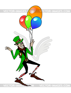 Leprechaun - vector clipart