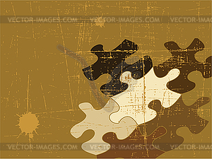 Grunge retro abstract background - vector EPS clipart