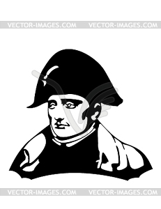 Napoleon Bonaparte - vector clip art