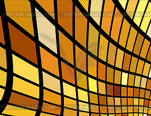 Golden abstract background - vector clipart