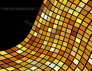 Golden abstract background - vector clip art