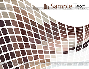 Brown abstract background - vector image