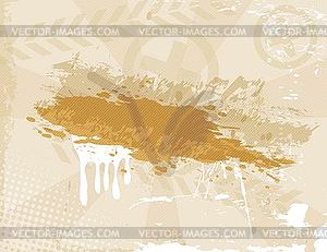 Grunge brown background - vector clip art