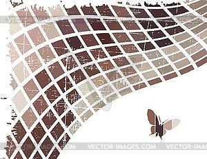 Brown abstract background - vector clipart