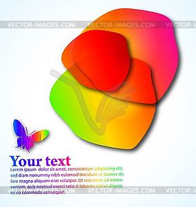 Abstract color background - vector image