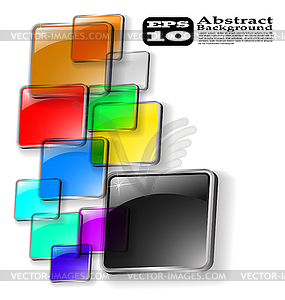 Abstract color background - vector image