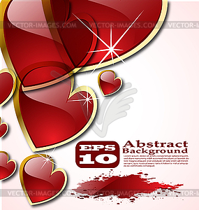 Heart design - vector image