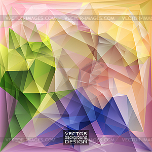 Multicolor ( Green, Blue, Rose, Violet, Purple ) - vector image