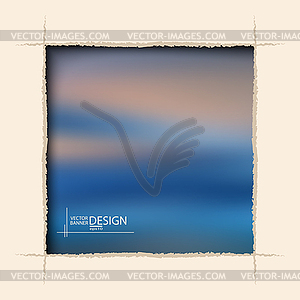 Multicolor Design Templates. Blurred Abstract Moder - vector image