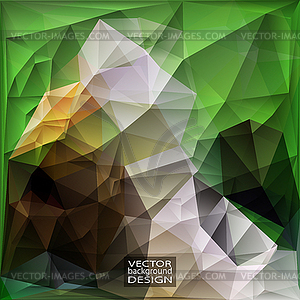 Геометрическая Треугольная абстрактные современные фон - рисунок в векторном формате
