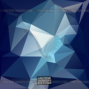 Geometric Triangular Abstract Modern Background - vector clip art