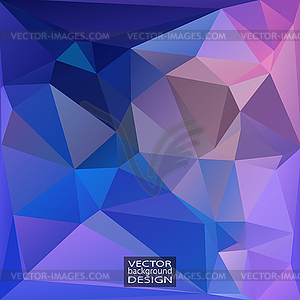 Geometric Triangular Abstract Modern Background - vector clipart