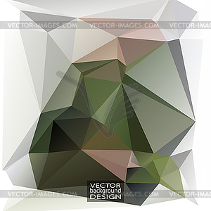 Геометрическая Треугольная абстрактные современные фон - иллюстрация в векторе