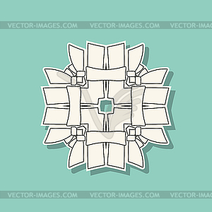 Geometric Abstract Background - vector image