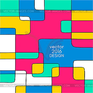 Abstract geometric background - royalty-free vector clipart