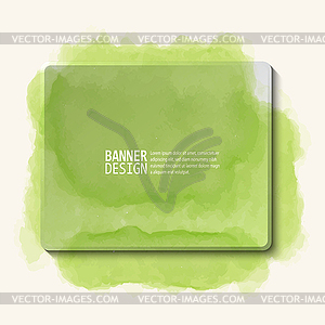 Abstract artistic Background with paint element - vector clipart