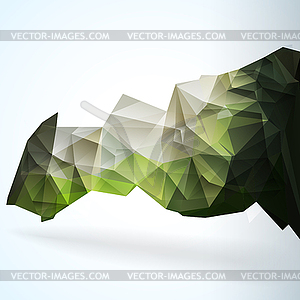 Geometric Triangular Abstract Background - vector EPS clipart