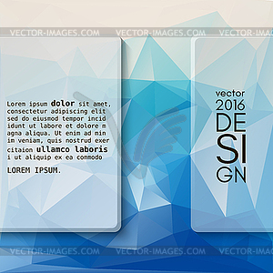 Colorful abstract design template - vector clip art