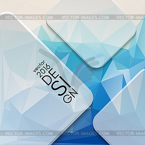 Colorful abstract design template - vector image