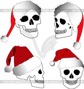 Skull - royalty-free vector clipart