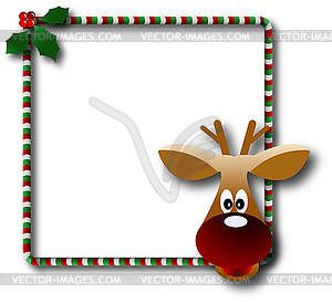 Christmas and New Year banner - vector clipart