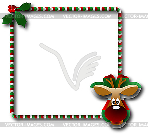 Christmas and New Year banner - vector image