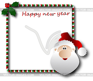 Christmas and New Year banner - vector image