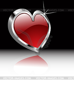 Valentine`s hearts - vector image