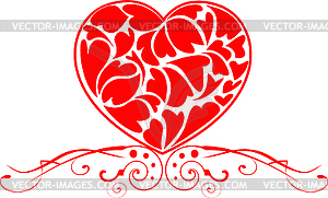 Heart design - vector clip art