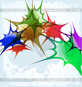 Abstract color background - vector clipart