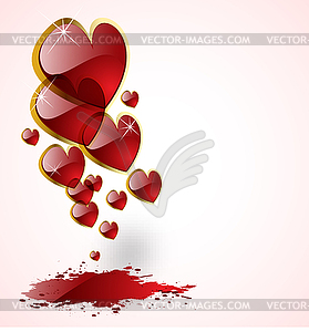 Heart design - vector image