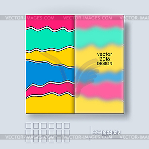 Multicolor Design Templates - royalty-free vector image