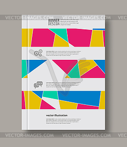 Abstract design templates - stock vector clipart